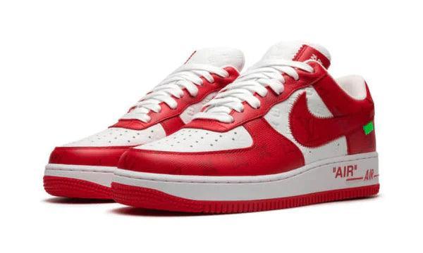 Nike Air Force 1 Low Louis Vuitton White Red - SleekGait