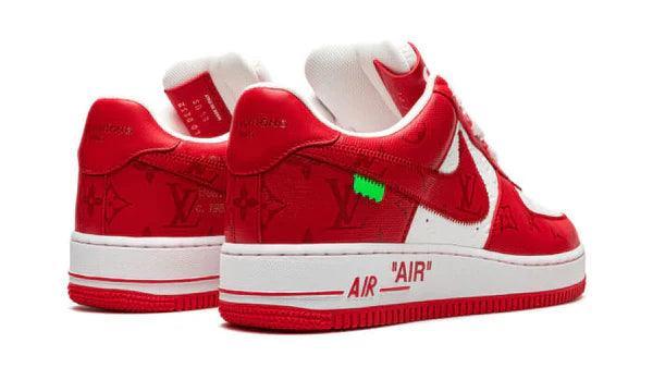 Nike Air Force 1 Low Louis Vuitton White Red - SleekGait