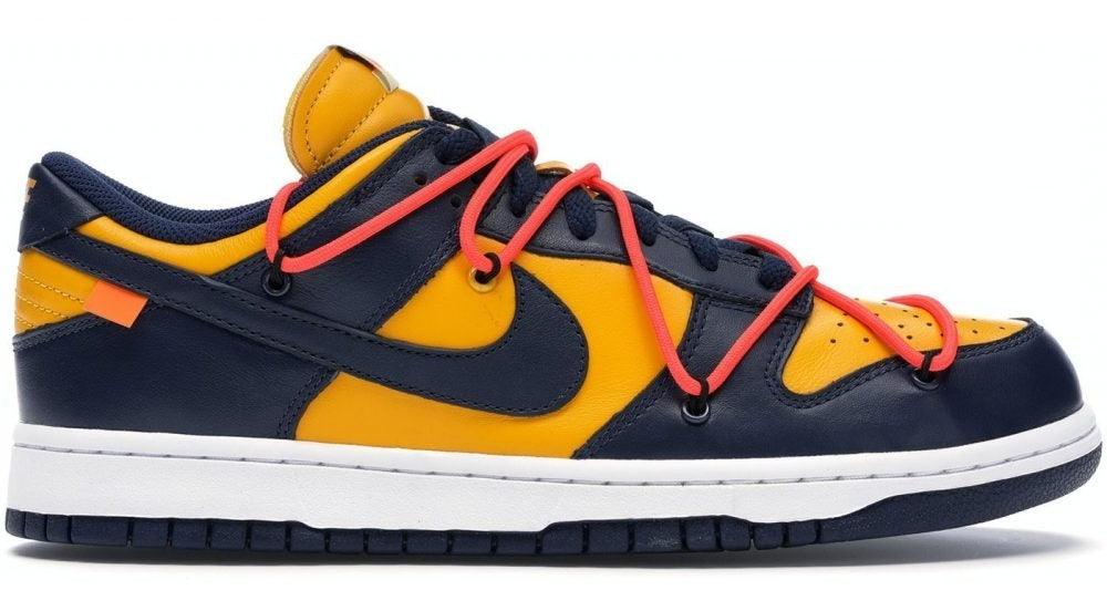 NIKE DUNK SB LOW X OFF WHITE “MICHIGAN” - SleekGait