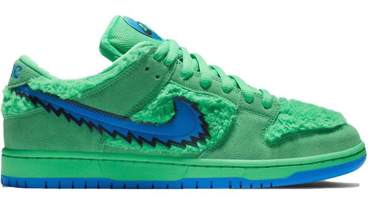 NIKE DUNK SB LOW “GRATEFUL DEAD BEAR GREEN” - SleekGait