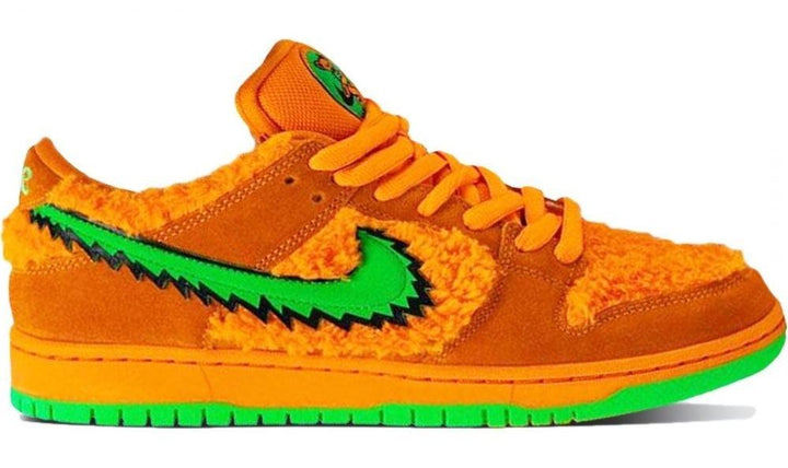 NIKE DUNK SB LOW “GRATEFUL DEAD BEAR ORANGE” - SleekGait