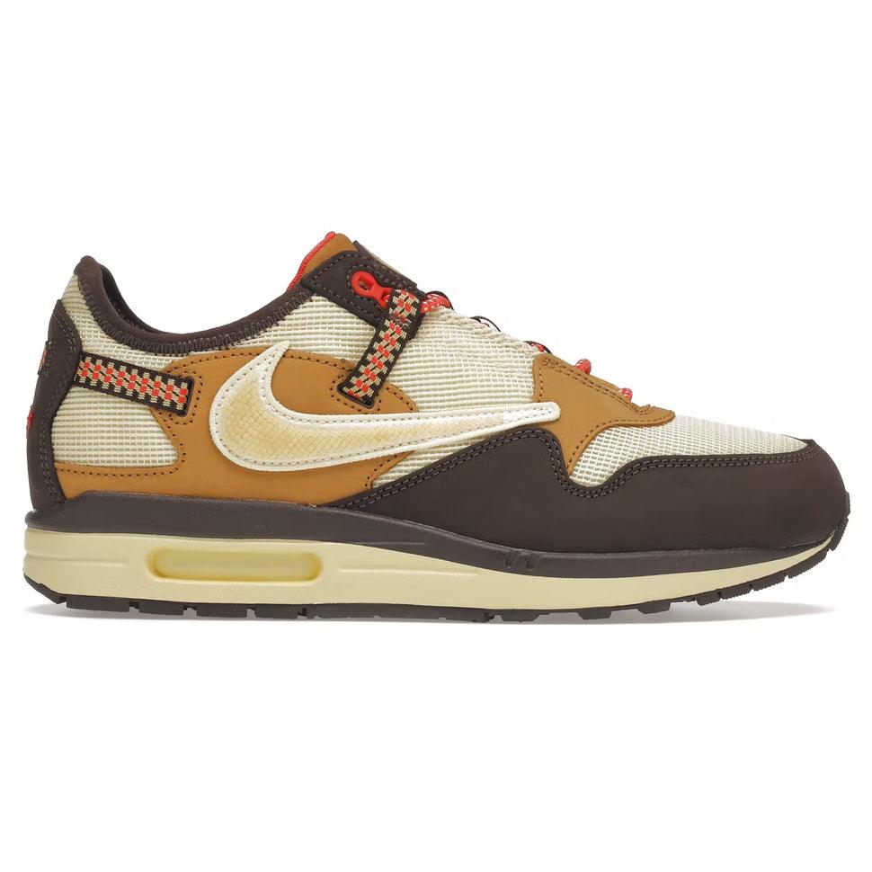 NIKE X TRAVIS SCOTT AIR MAX 1 BAROQUE BROWN - SleekGait