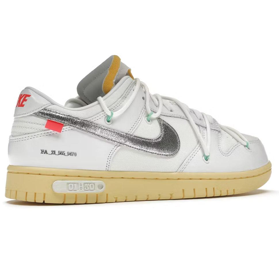 NIKE X OFF WHITE DUNK LOW LOT 1 - SleekGait