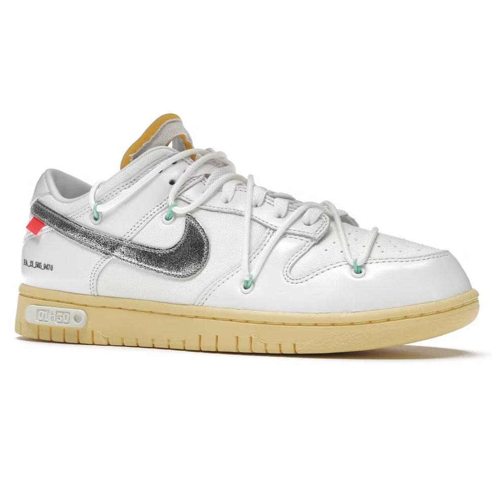 NIKE X OFF WHITE DUNK LOW LOT 1 - SleekGait