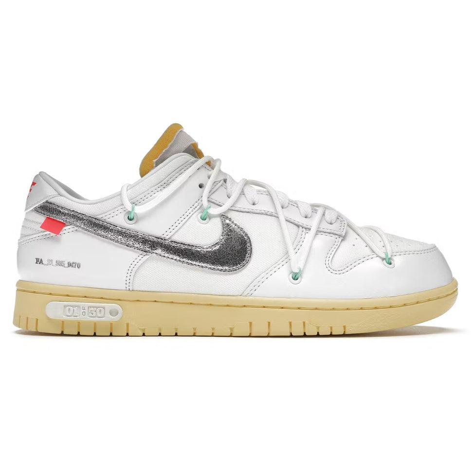 NIKE X OFF WHITE DUNK LOW LOT 1 - SleekGait