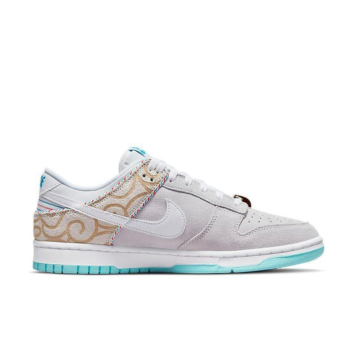 Nike Dunk Low 'SE Barber Shop Grey' - SleekGait