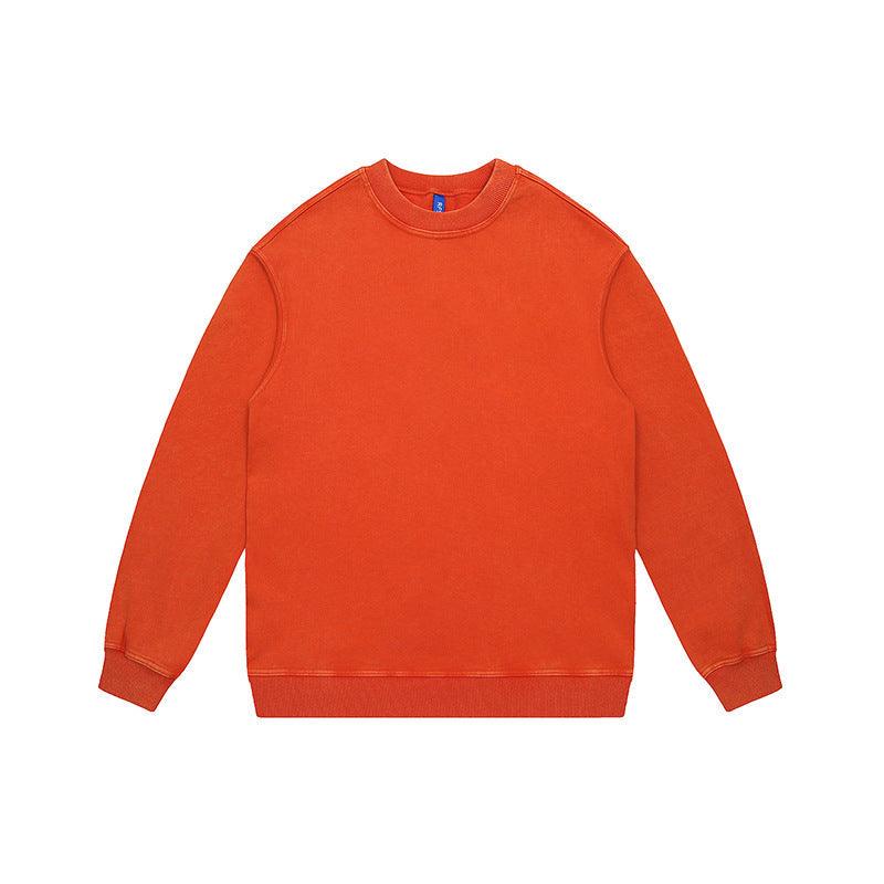 Round Neck Sweater Batik Craft Wash Pullover - SleekGait