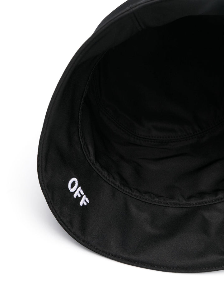 OFF-WHITE Stylish Off Stamp Rev Bucket Hat for Men - SleekGait