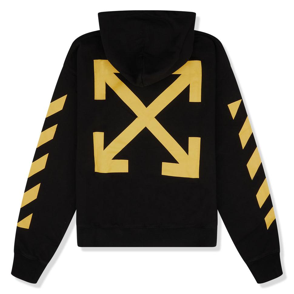 OFF-WHITE CARAVAGGIO ‘NARCISSUS’ BLACK YELLOW HOODIE - SleekGait