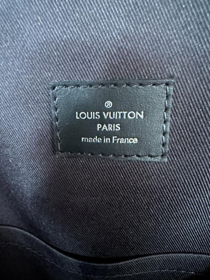 Louis Vuitton Blue Monogram Eclipse Online Exclusive Discovery Backpack - SleekGait
