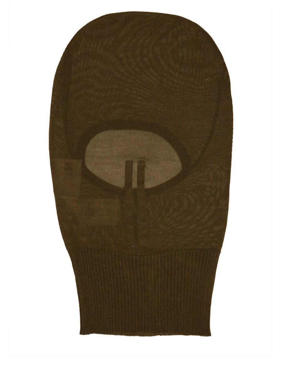 RICK OWENS Men's Cashmere Knit Balaclava - SleekGait