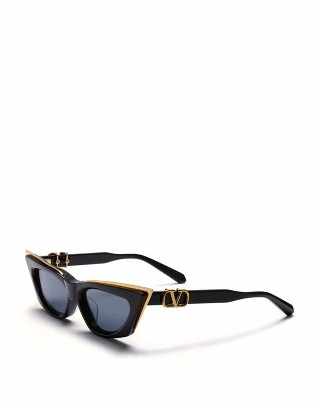 VALENTINO Goldcut Mini Sunglasses for Men - SS25 Collection - SleekGait