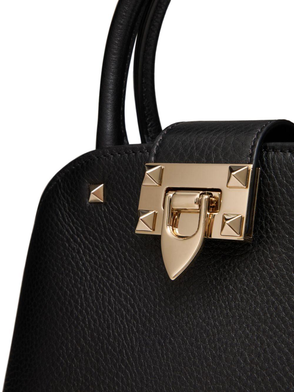 VALENTINO GARAVANI Mini Leather Rockstud Handbag - SleekGait