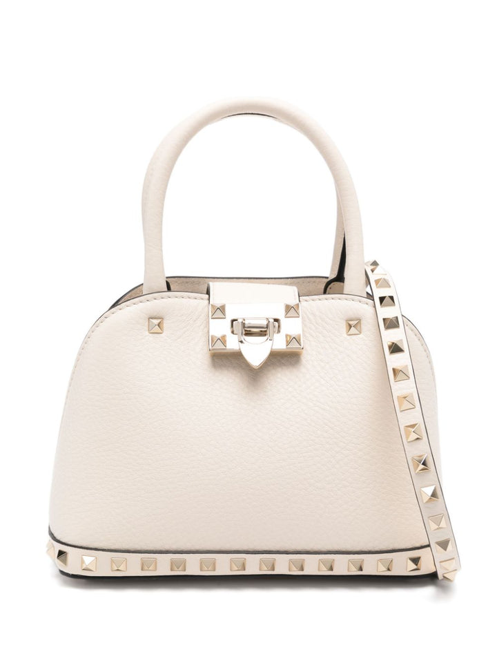 VALENTINO GARAVANI Mini Leather Rockstud Handbag - SleekGait