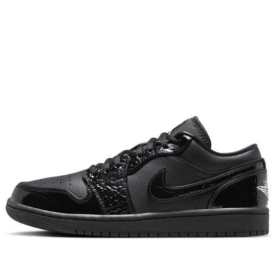 Air Jordan 1 Low SE 'Black Patent' - SleekGait