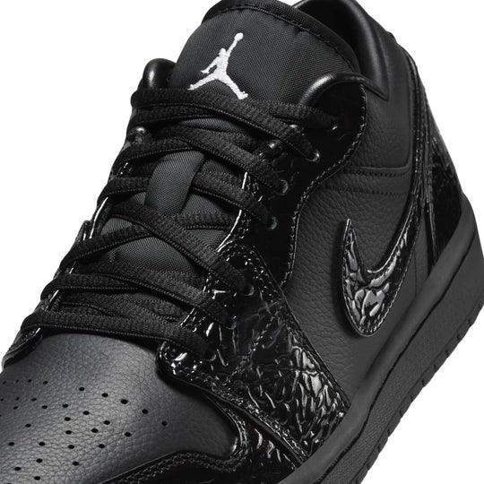 Air Jordan 1 Low SE 'Black Patent' - SleekGait