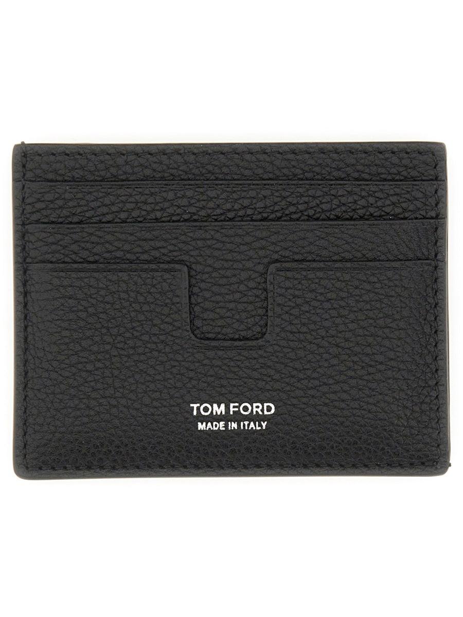 TOM FORD Mini Leather Card Holder - SleekGait