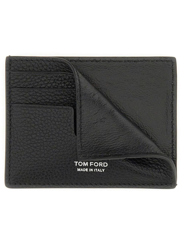 TOM FORD Mini Leather Card Holder - SleekGait