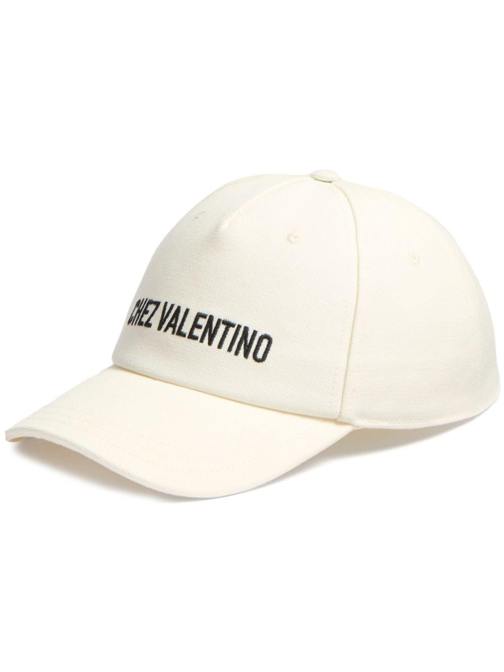 VALENTINO GARAVANI Bowl Crown Cotton Cap with Adjustable Strap - SleekGait