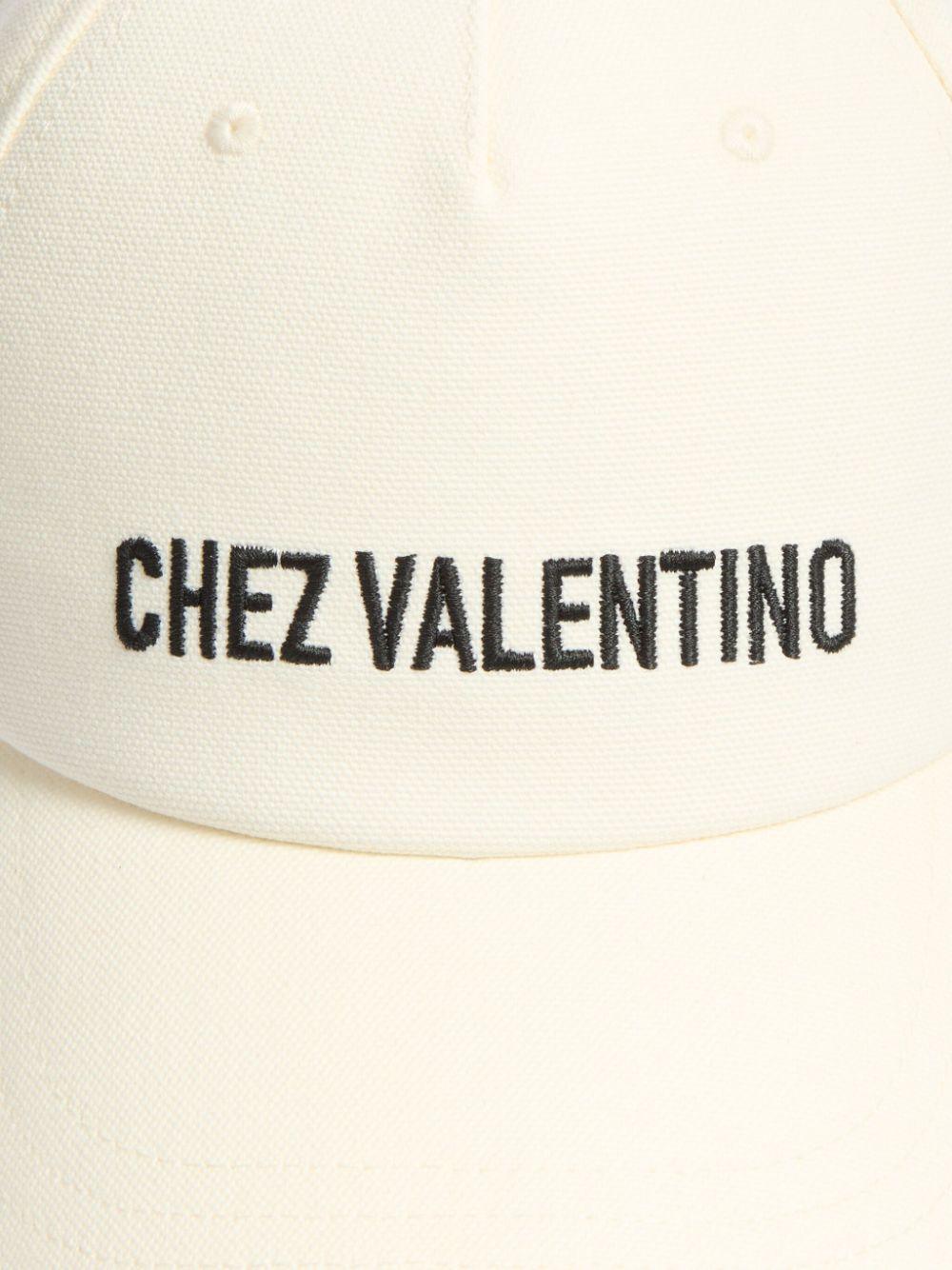 VALENTINO GARAVANI Bowl Crown Cotton Cap with Adjustable Strap - SleekGait