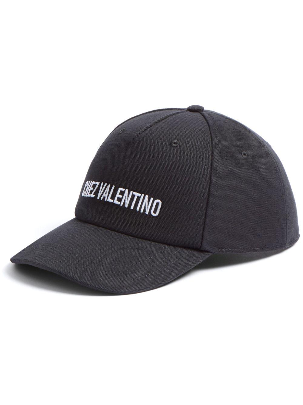 VALENTINO GARAVANI Bowl Crown Cotton Cap with Adjustable Strap - SleekGait