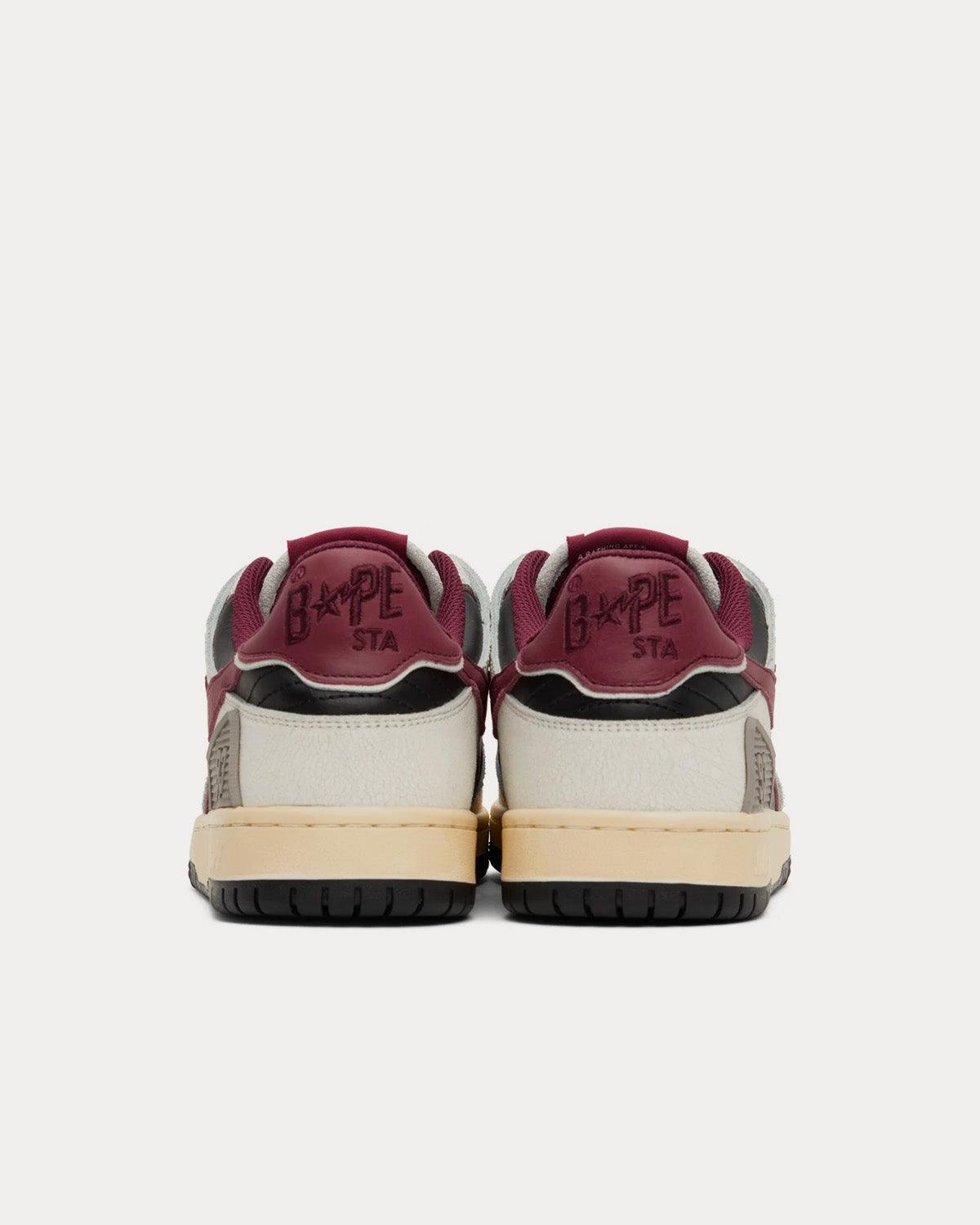 Sk8 Sta Red Low Top Sneakers - SleekGait