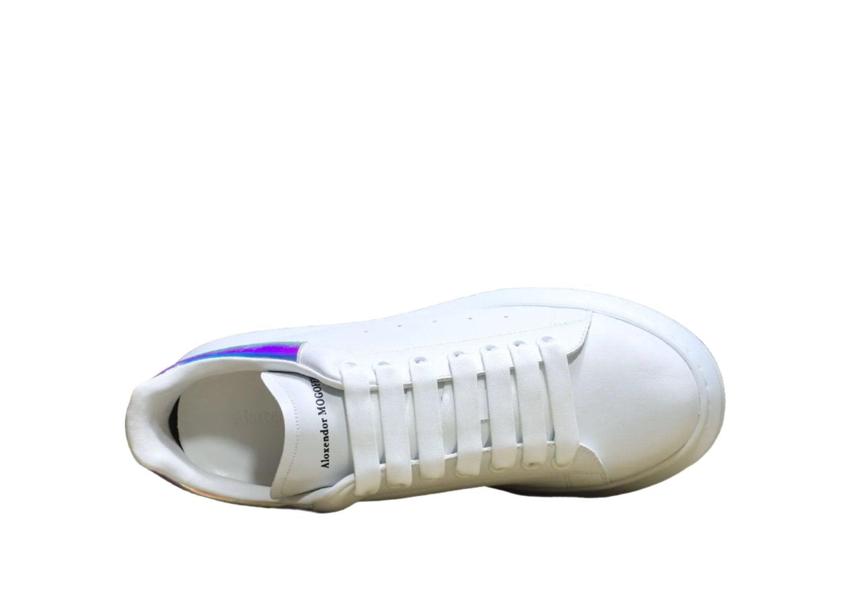 Alexander McQueen 'White Silver Pink' - SleekGait