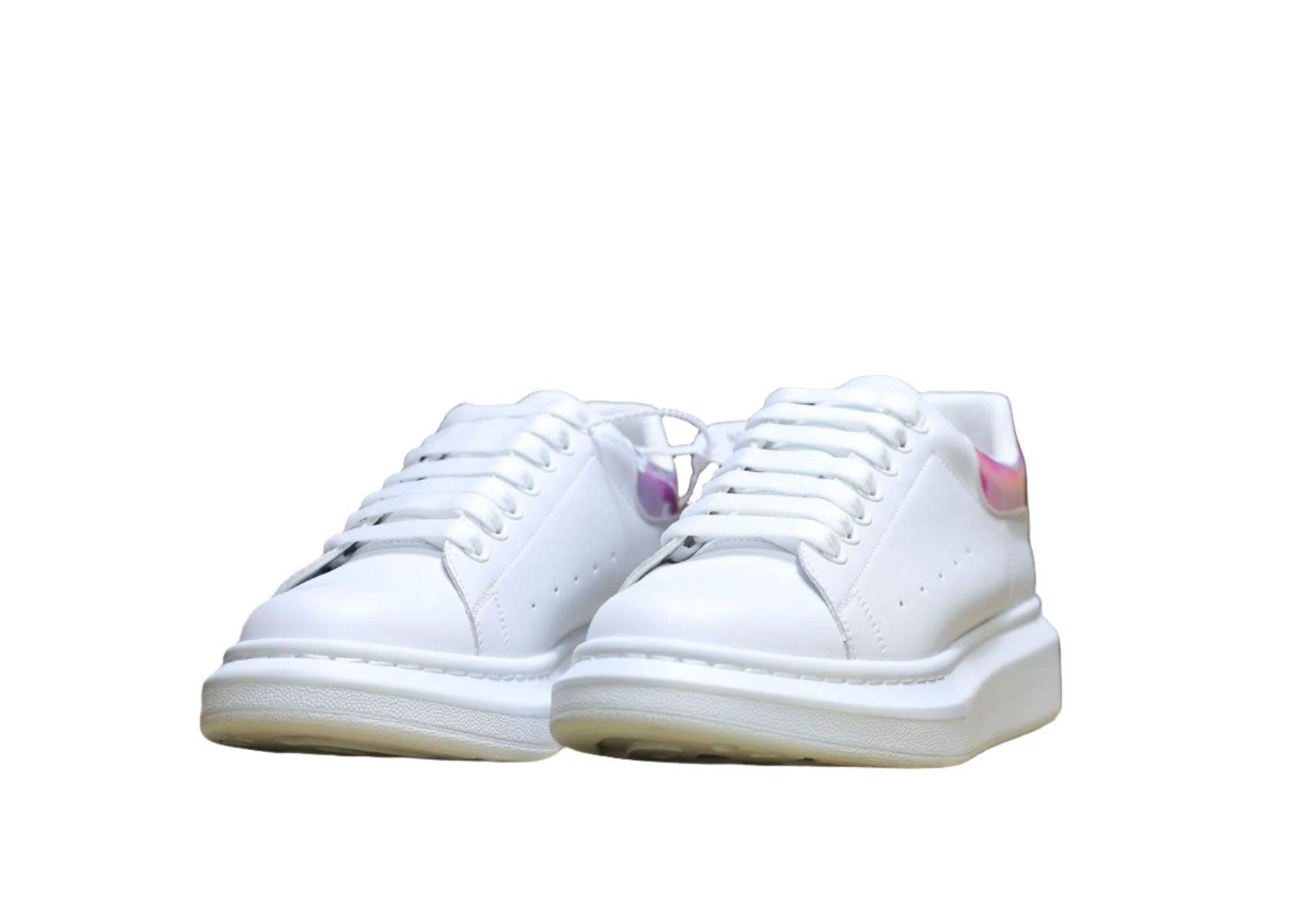 Alexander McQueen 'White Silver Pink' - SleekGait