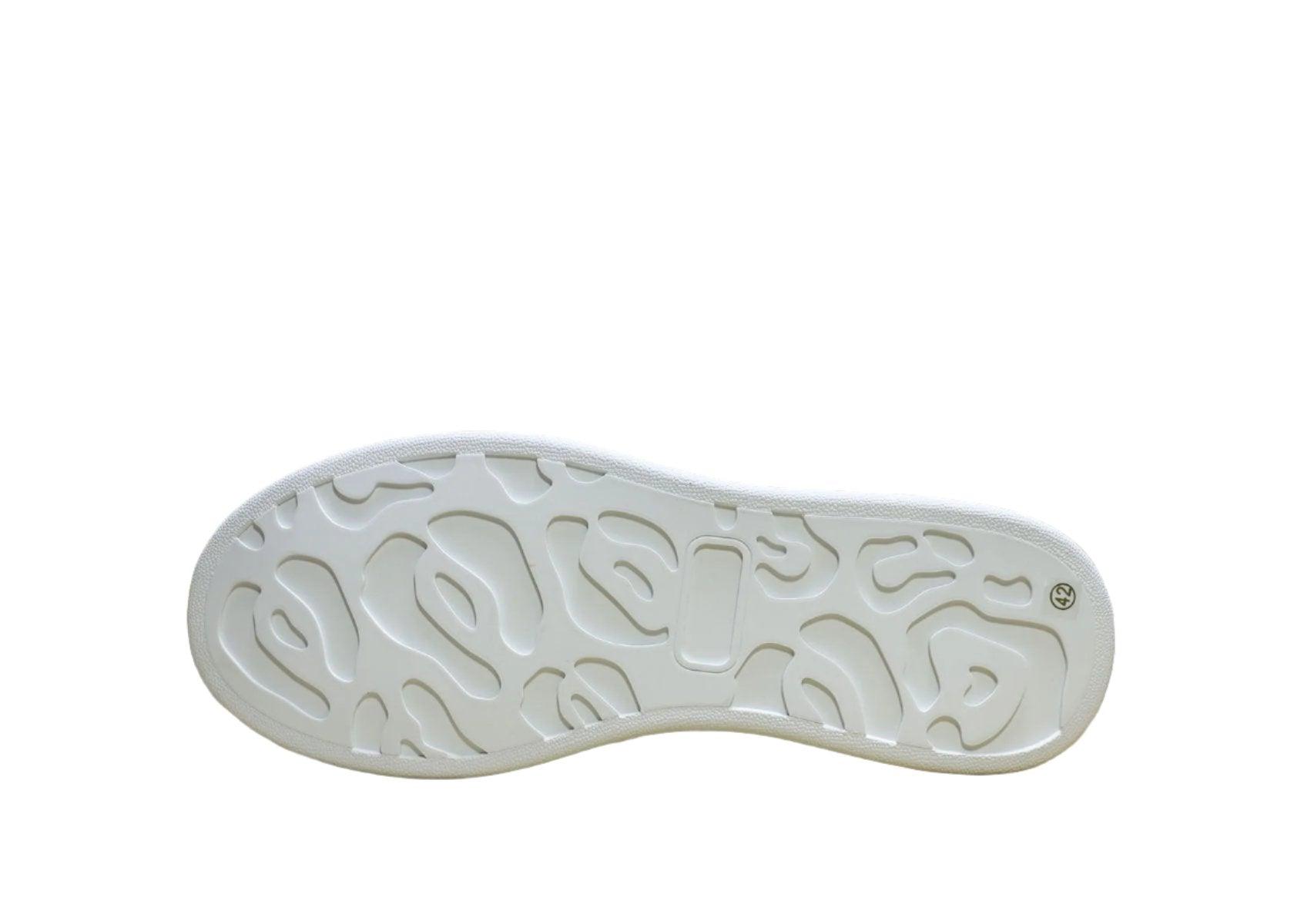 Alexander McQueen 'White Silver Pink' - SleekGait