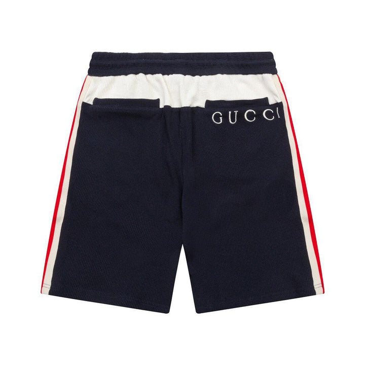 Gucci Sport Short Pant 'Navy/Beige/Red' - SleekGait