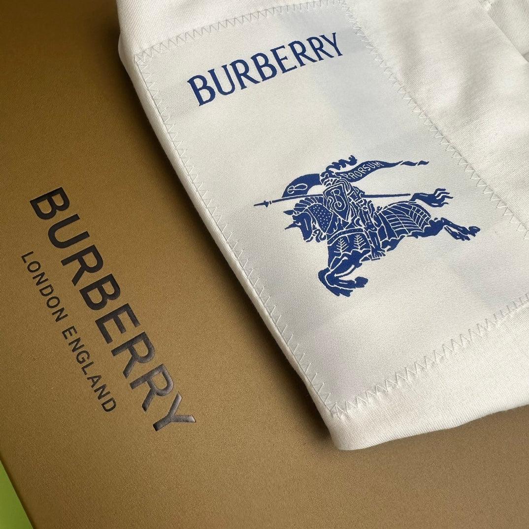 Burberry T-Shirt Without Collar 'White' - SleekGait