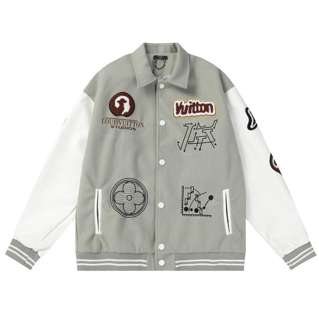 LOUIS VUITTON X KIDSUPER STUDIOS - VARSITY JACKET - SleekGait