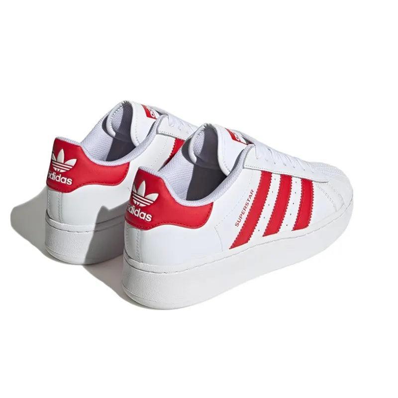 Adidas Originals Superstar 'White Scarlet' - SleekGait