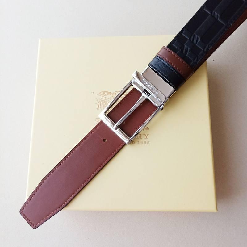 Burberry Leather Vintage Belt 'Black' - SleekGait