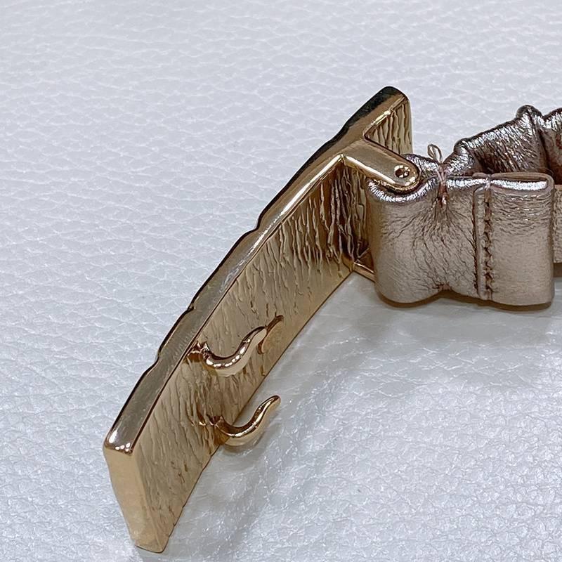 Chanel Women Logo Banding Belt 'Golden' - SleekGait