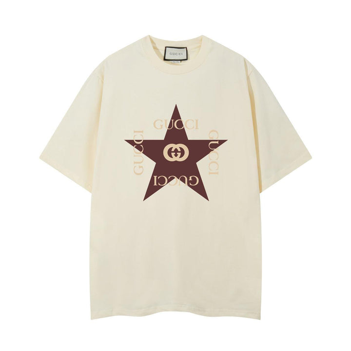 Gucci T-Shirt Without Collar 'Beige' - SleekGait