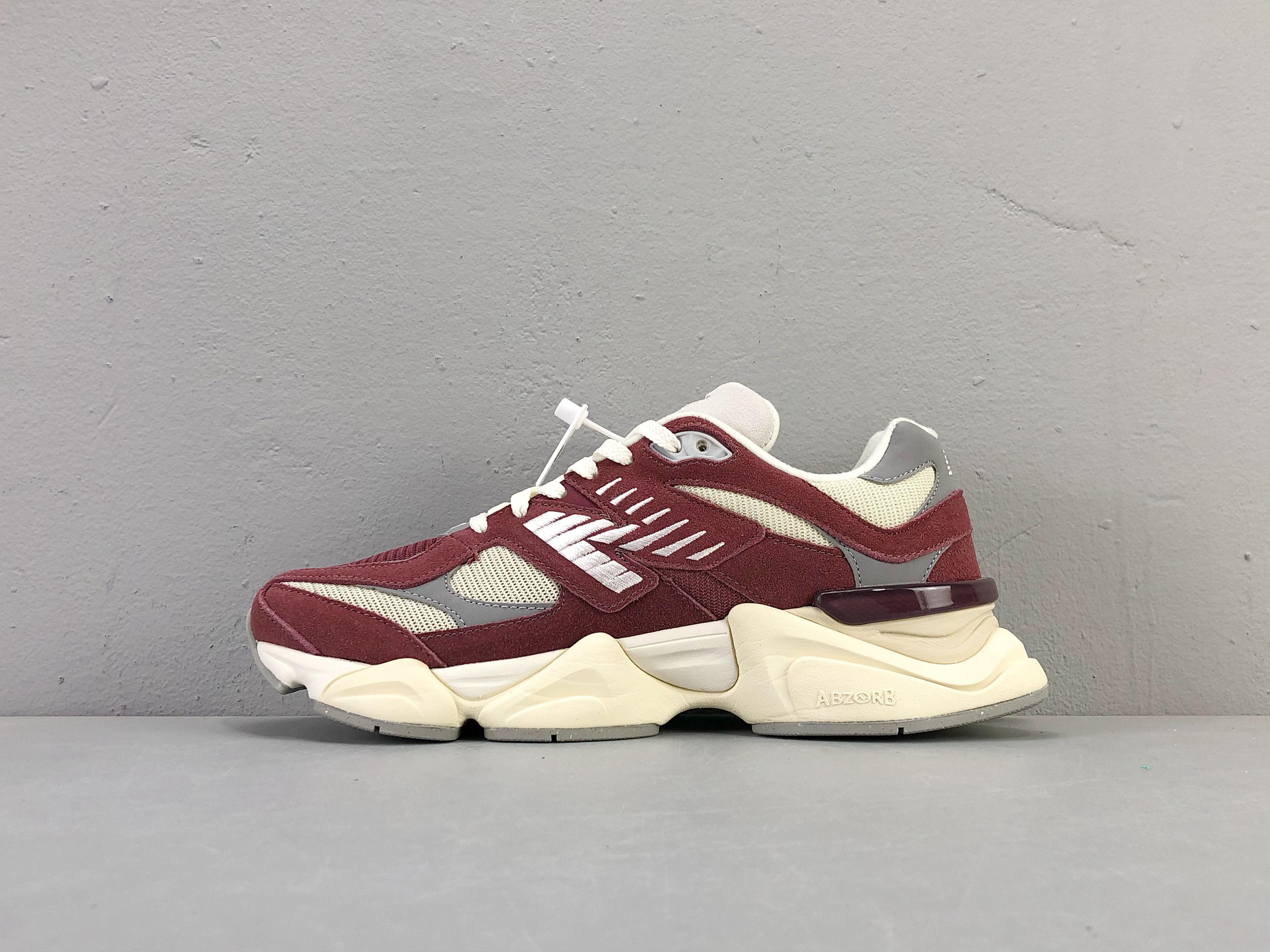 New Balance 9060 'Washed Burgundy' - SleekGait