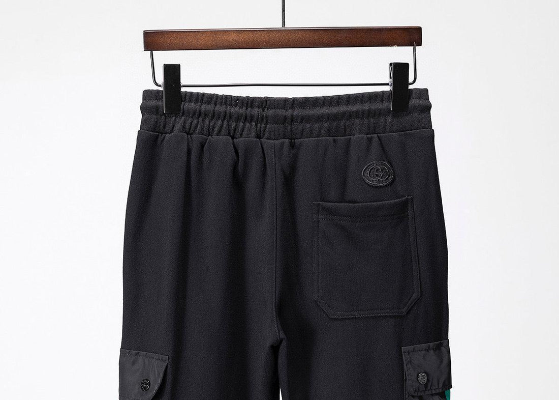 Gucci Long Pant 'Black/Green/Red' - SleekGait