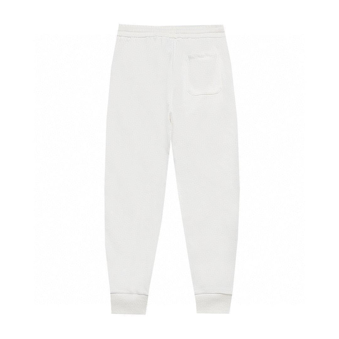 Gucci Long Pant White/Black/Red' - SleekGait