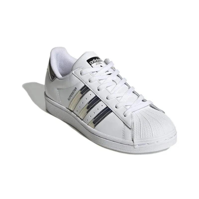 Adidas Superstar 'Cloud White Silver Metallic' - SleekGait