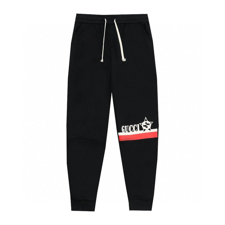 Gucci Long Pant 'Black/White/Red' - SleekGait