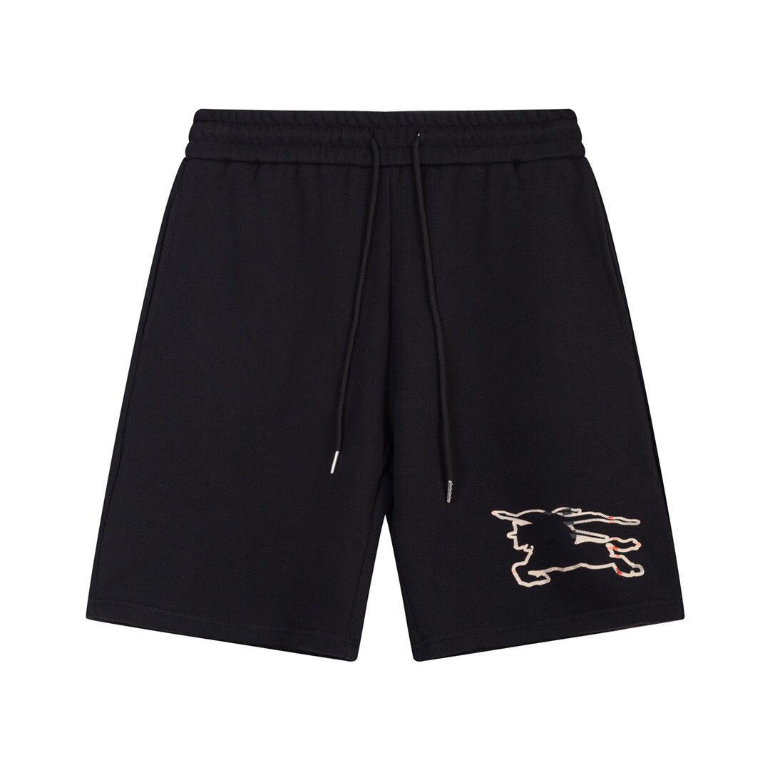 Burberry Men's Striped Cotton Knit Basketball Shorts - SleekGait