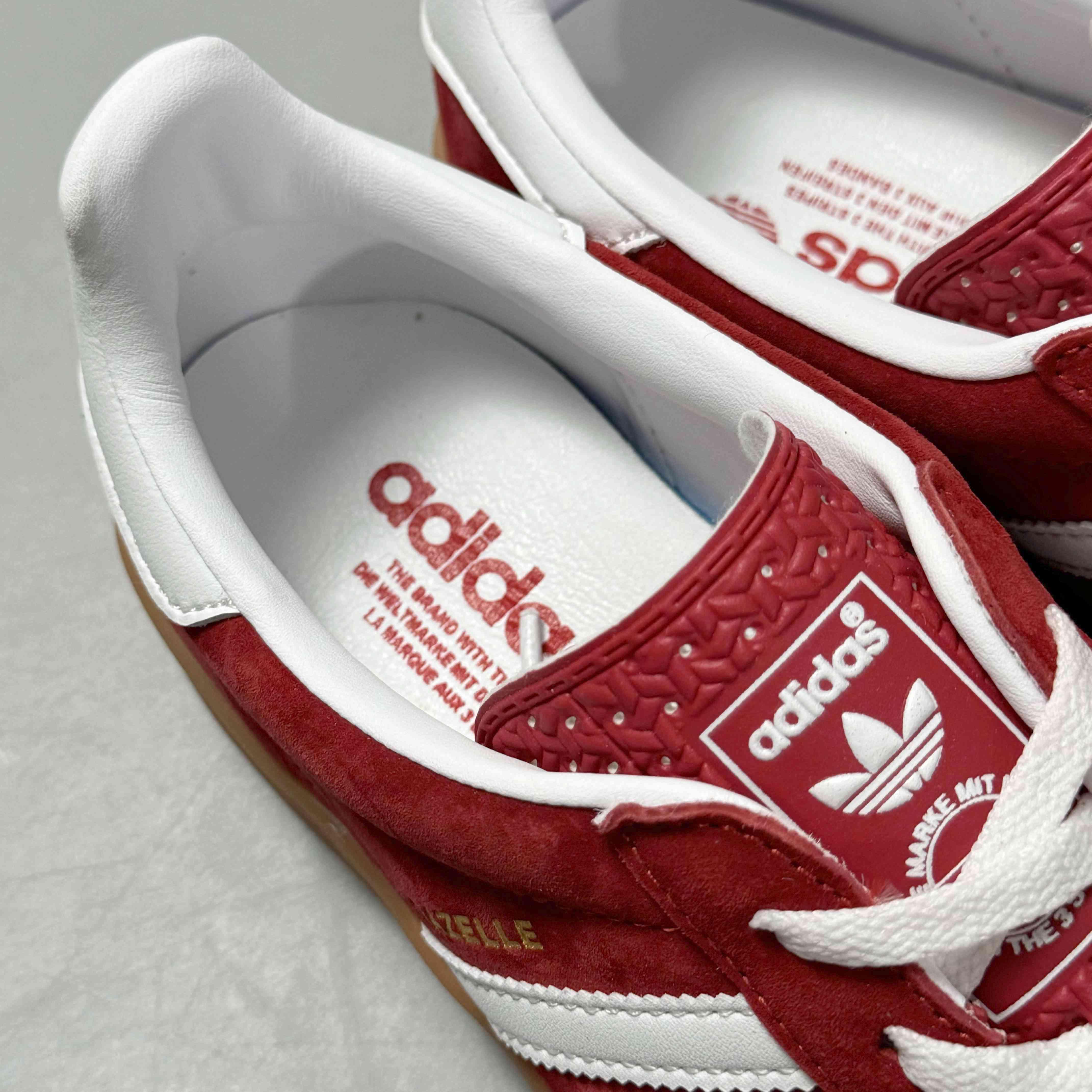 Adidas Originals Gazelle Indoor 'Scarlet Cloud White' - SleekGait