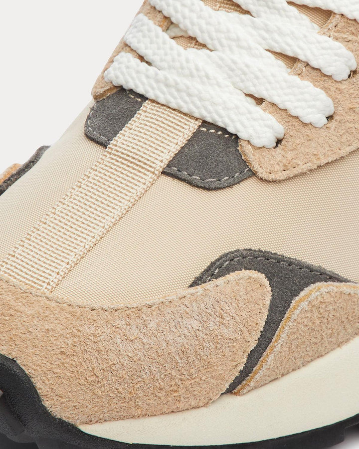 Road STA Express #1 M2 Beige Low Top Sneakers - SleekGait