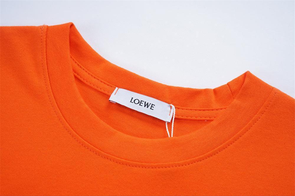 Loewe T-Shirt Without Collar 'Orange' - SleekGait