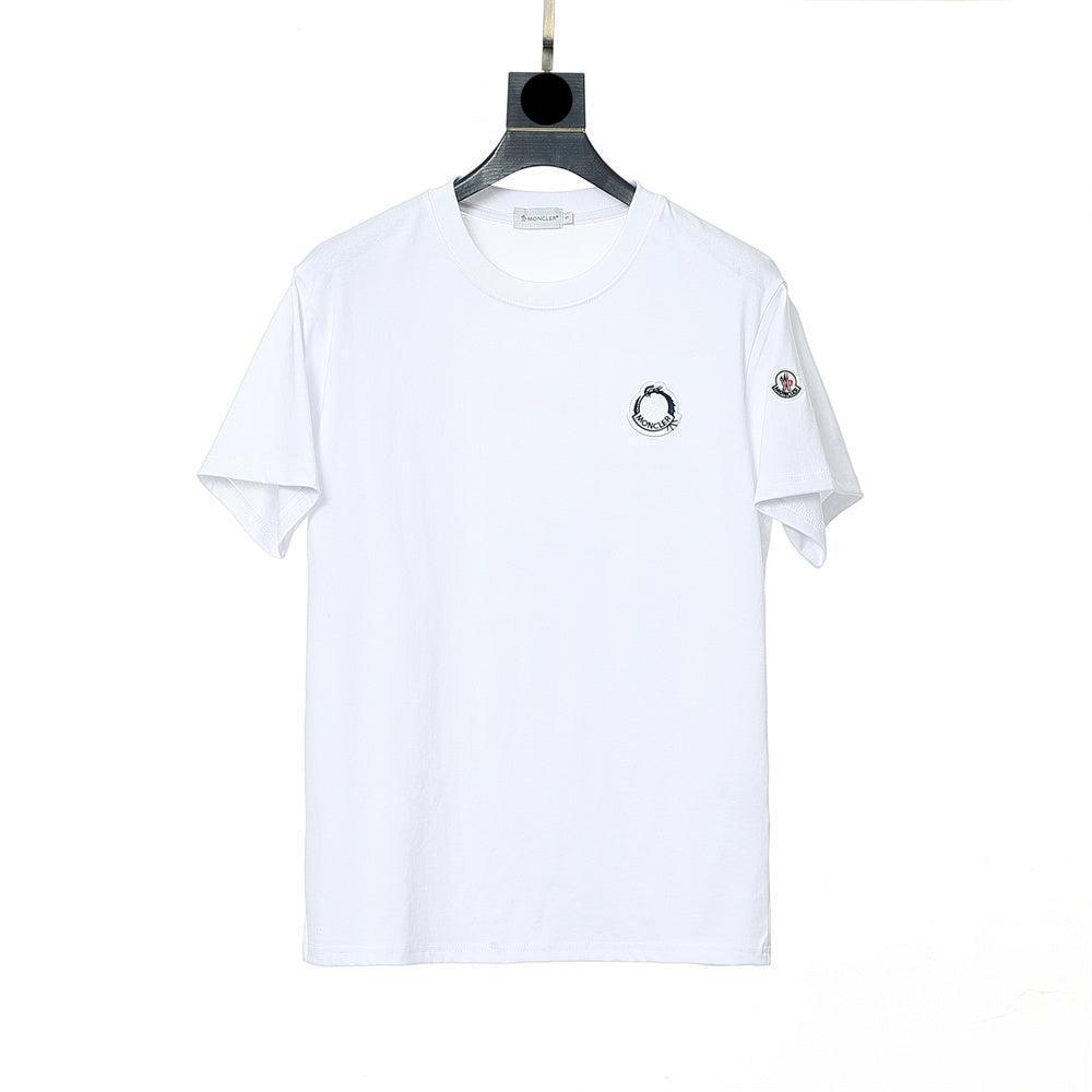 Moncler T-Shirt Without Collar 'White' - SleekGait