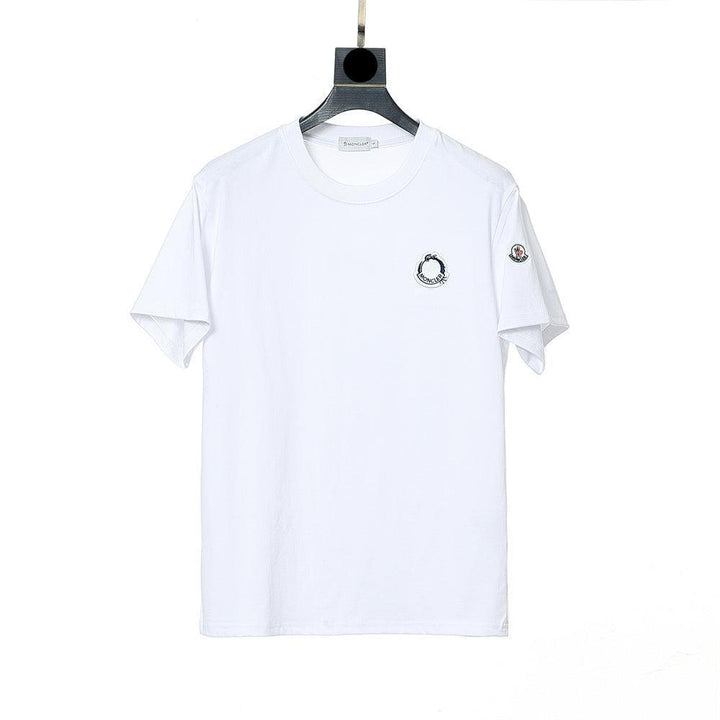 Moncler T-Shirt Without Collar 'White'