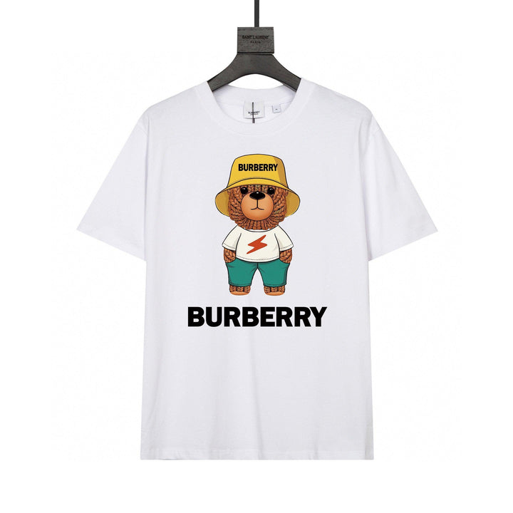 Burberry Bear T-Shirt Without Collar 'White' - SleekGait