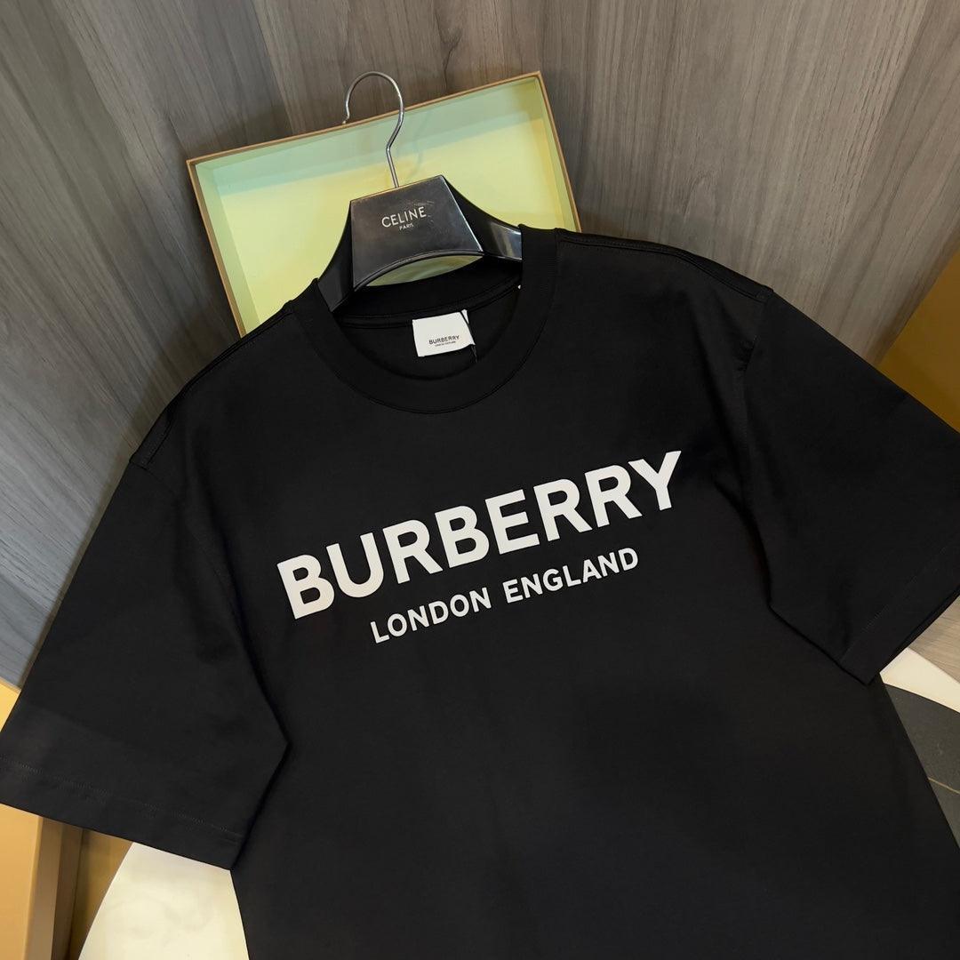 Burberry T-Shirt Without Collar 'Black & White' - SleekGait