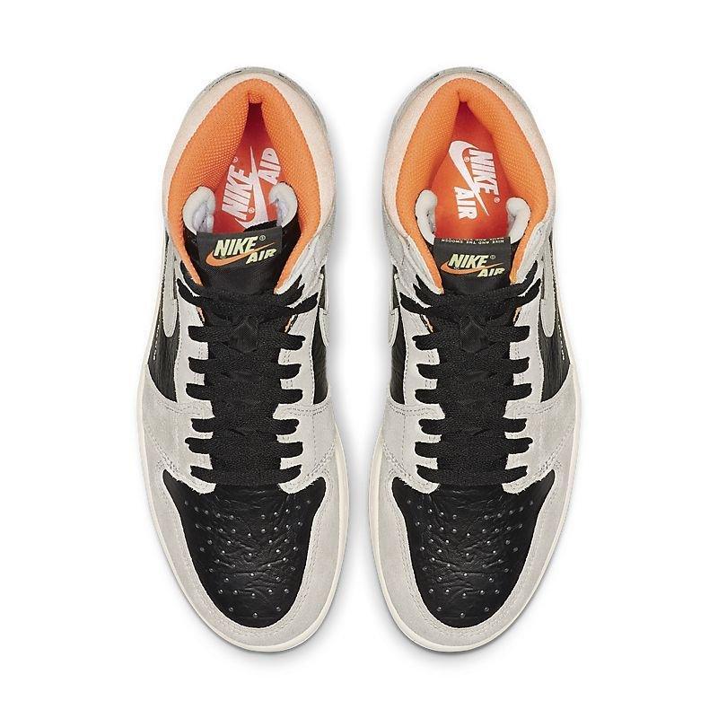 Air Jordan 1 High 'Neutral Grey Hyper Crimson' - SleekGait